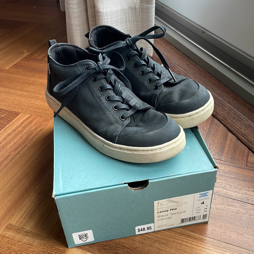 TOMS Lenny mid lace-up sneakers Size 4